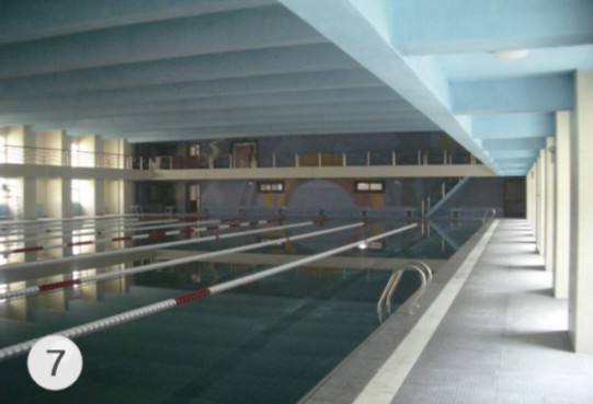 华北电力学院游泳池